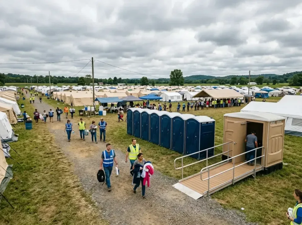 disaster-relief-camp-restrooms-010 — frequently asked questions, Dumpster & Portable Bathrooms Rental in South Lebanon, OH